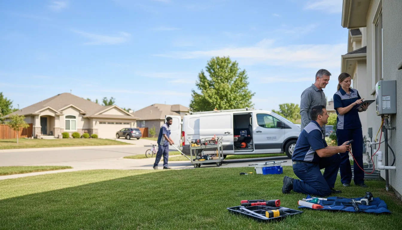 Tankless water heater service in Wilton, CT
